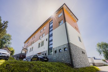 EA Hotel Lipno u Černé v Pošumaví - budova hotelu