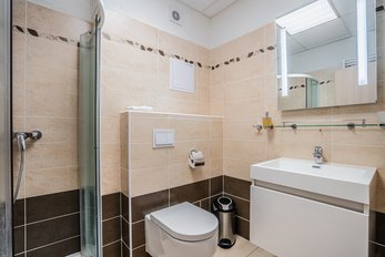 EA Hotel Lipno - Doppelzimmer, Badezimmer