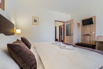 EA Hotel Lipno bei Cerna v Posumavi - Familienzimmer für 5 Personen